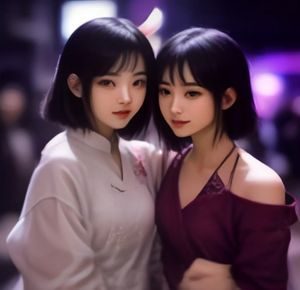 多彩LGBT彩虹旗在城市街道上飘扬，阳光下色彩鲜艳，象征多元包容的社会氛围
